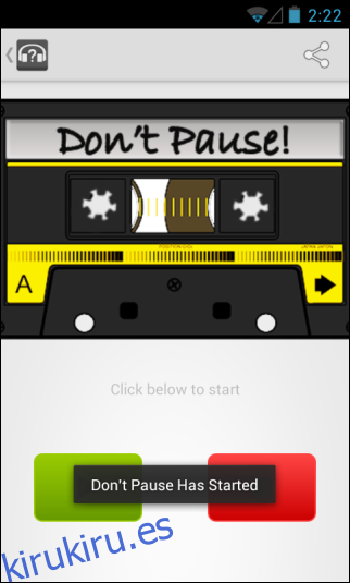 No pause_Start
