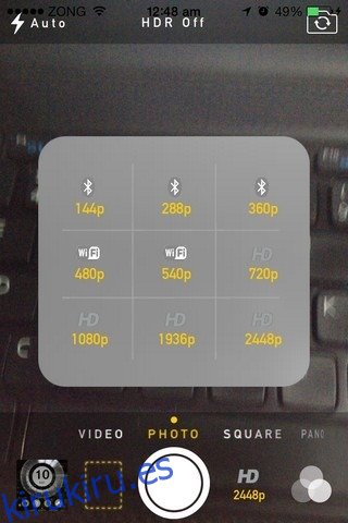 Resolución CameraTweak 2 iOS