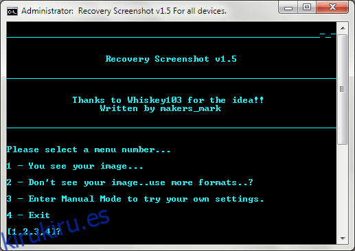 Captura de pantalla de recuperación de Android para Windows 06