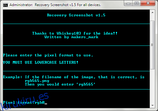 Captura de pantalla de recuperación de Android para Windows 07