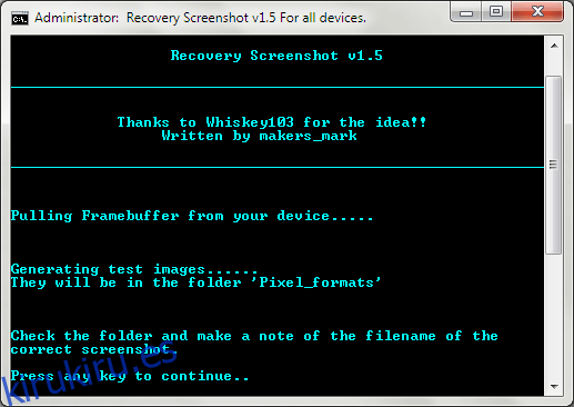 Captura de pantalla de recuperación de Android para Windows 04