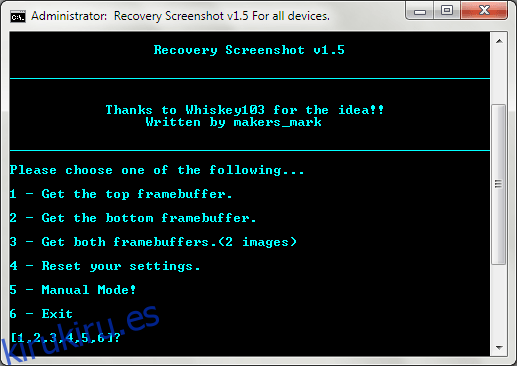 Captura de pantalla de recuperación de Android para Windows 08