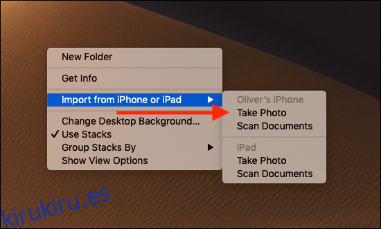 Cómo escanear documentos al instante y agregar fotos en su Mac usando la cámara de continuidad