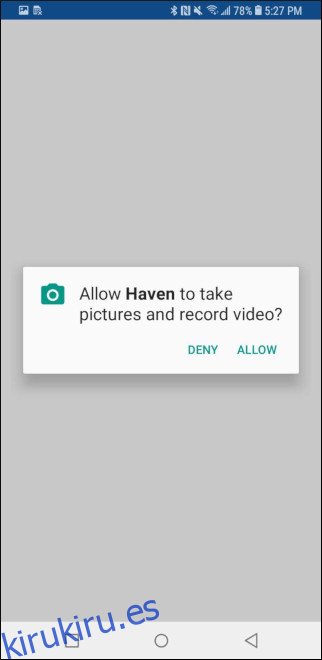 Haven mensaje de imagen y grabación de video en Android