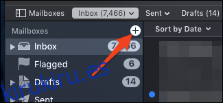 macOS Mail agregar un nuevo buzón