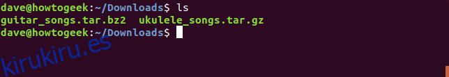Cómo extraer archivos de un archivo .tar.gz o .tar.bz2 en Linux