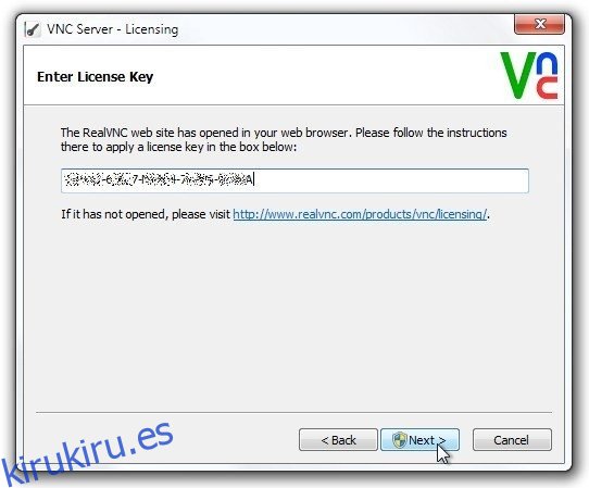 VNC-Server-Licensing-Key