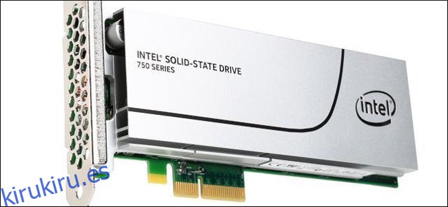 SSD PCIe Intel serie 750
