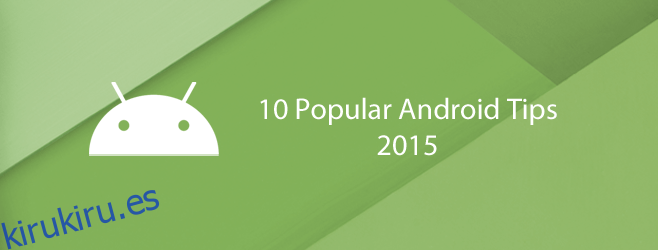 10 consejos populares para Android de 2015