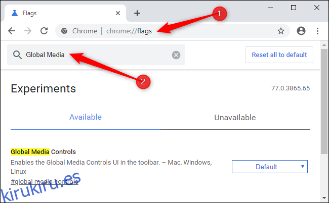 Cómo habilitar un botón de reproducción / pausa en la barra de herramientas de Chrome