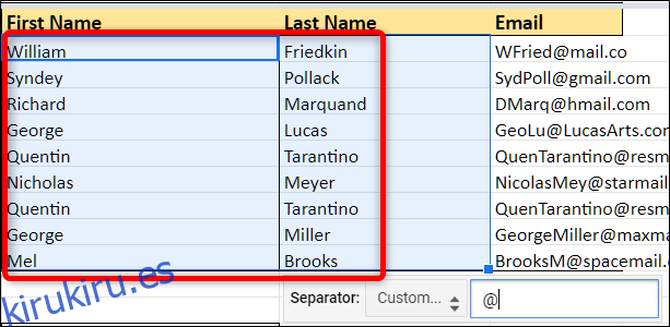 Incluso los caracteres especiales que no figuran en la lista también se pueden eliminar de sus datos.