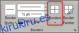 opciones de fronteras