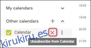 Calendario de Google 