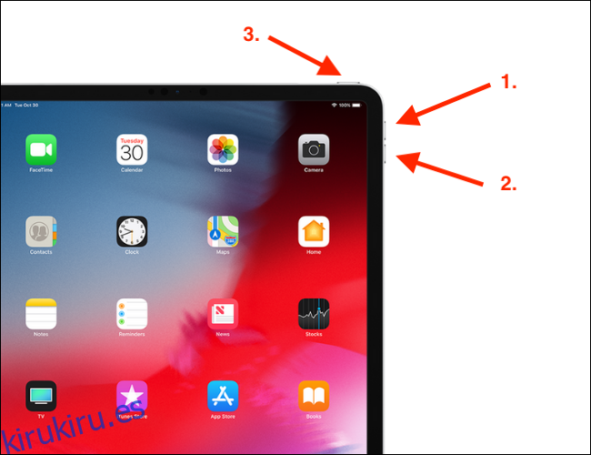 Cómo forzar el reinicio del iPad Pro con Face ID