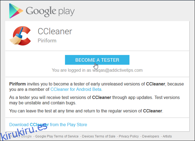 CCleaner para Android_Become Tester