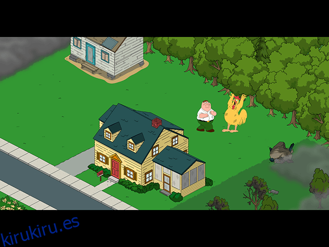 Family Guy QfS - Inicio del juego