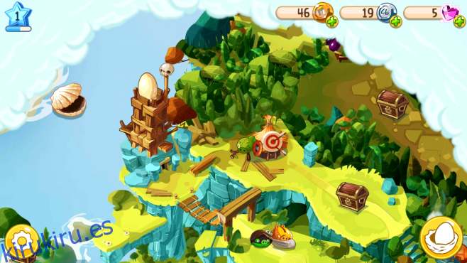 Mapa épico de Angry Birds