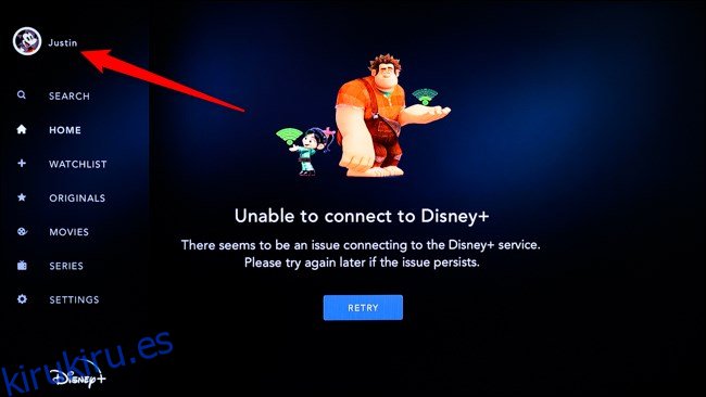 Disney + Smart TV Haga clic en Avatar