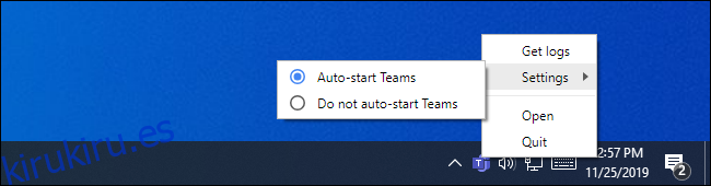 Cómo evitar que Microsoft Teams se inicie automáticamente en Windows 10