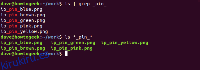 ls |  grep _pin_ en una ventana de terminal