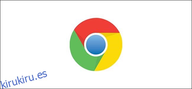 El logotipo de Google Chrome.