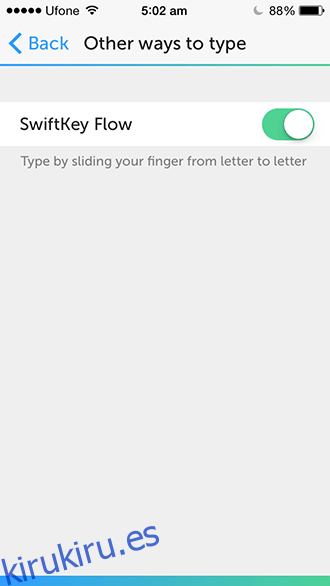 SwiftKey iOS: acceso completo