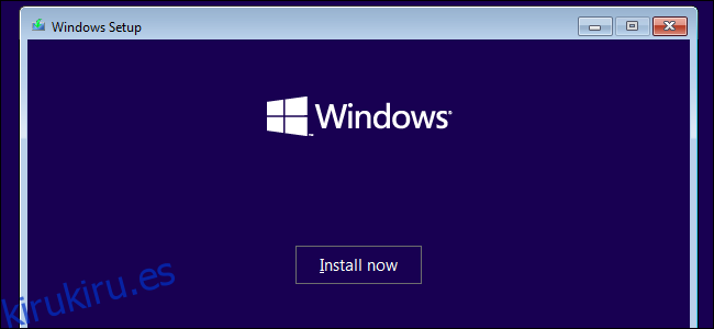 Instalación de Windows 10 en un sistema Windows 7.