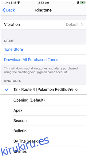 Use Ringtone en su iPhone