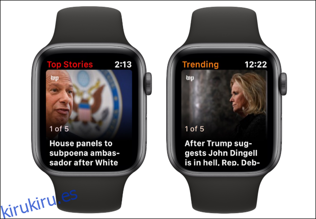 Apple Watch Top Stories Tending News