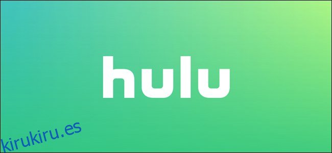 El logo de Hulu.