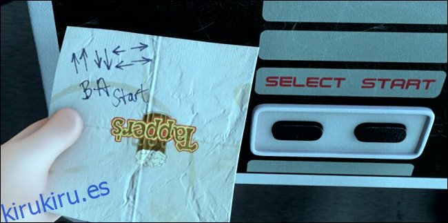 El código Konami aparece en Wreck-It Ralph