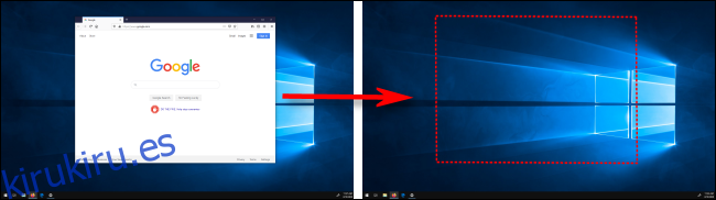 Mover una ventana entre pantallas en Windows 10