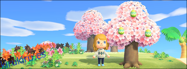 Animal Crossing New Horizons Bunny Day huevo de hoja