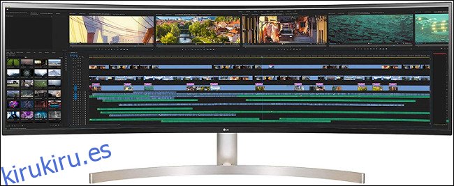 El monitor LG 32: 9 Super-Ultrawide de 49 pulgadas 49WL95C-W.
