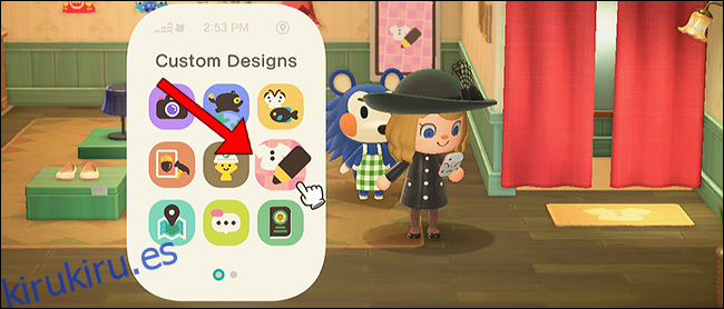 Animal Crossing New Horizons diseño personalizado aplicación nook phone