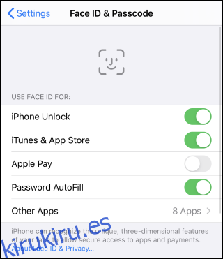 Configurar los ajustes de Face ID en un iPhone