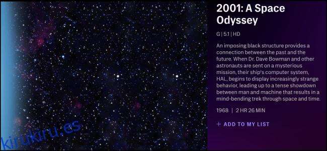 TCM 2001: una odisea espacial