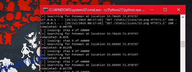 escaneo de mapas de pokemon go