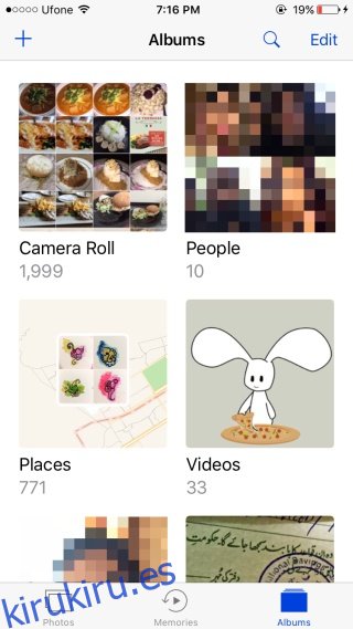 Cómo buscar fotos por fecha u objeto en iOS 10