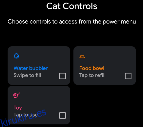 controles de gato android 11