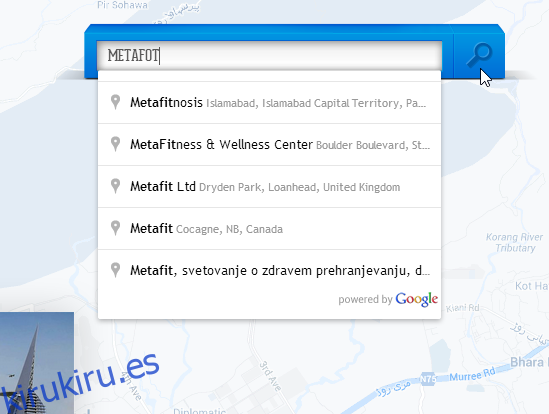 Me gusta Map_Search