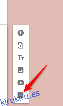 Haga clic en el icono con dos rectángulos.