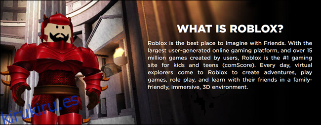 ¿Qué es Roblox?