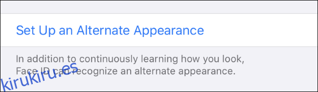Configurar una apariencia alternativa en un iPhone