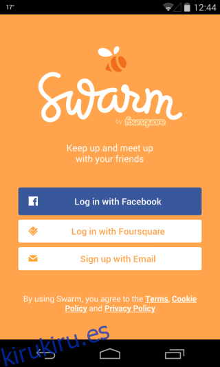 Swarm_Sign up