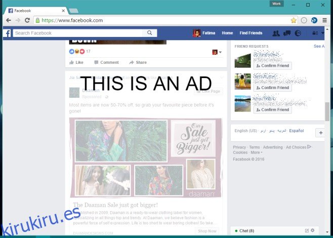 Cómo identificar y resaltar un anuncio en su feed de noticias de Facebook