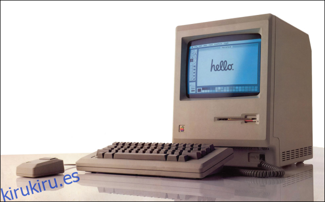 Un Macintosh original de 1984 con 