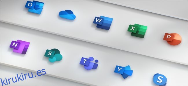 Nuevos iconos de Office de Microsoft