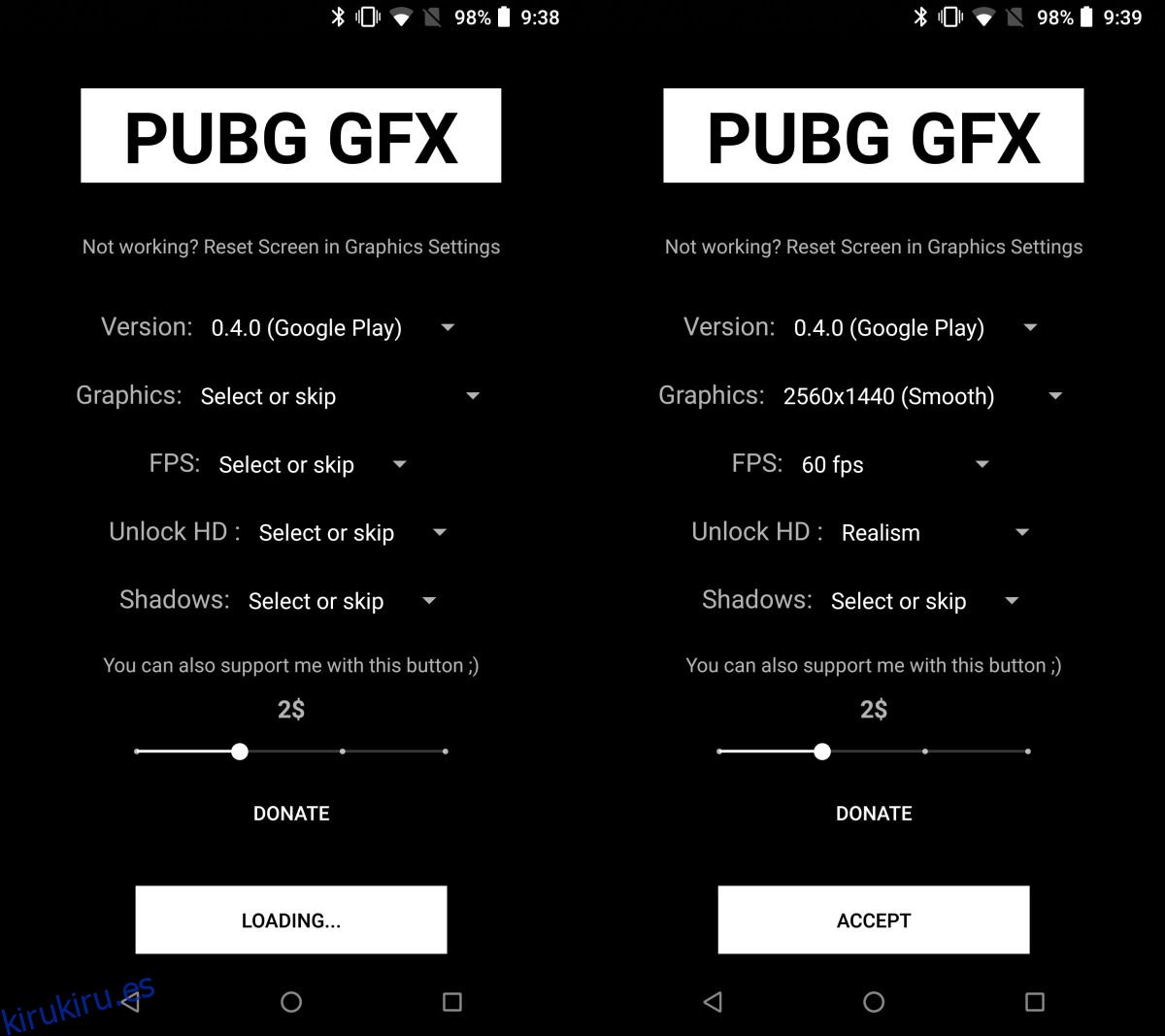 Cómo controlar la configuración de gráficos en PUBG para Android