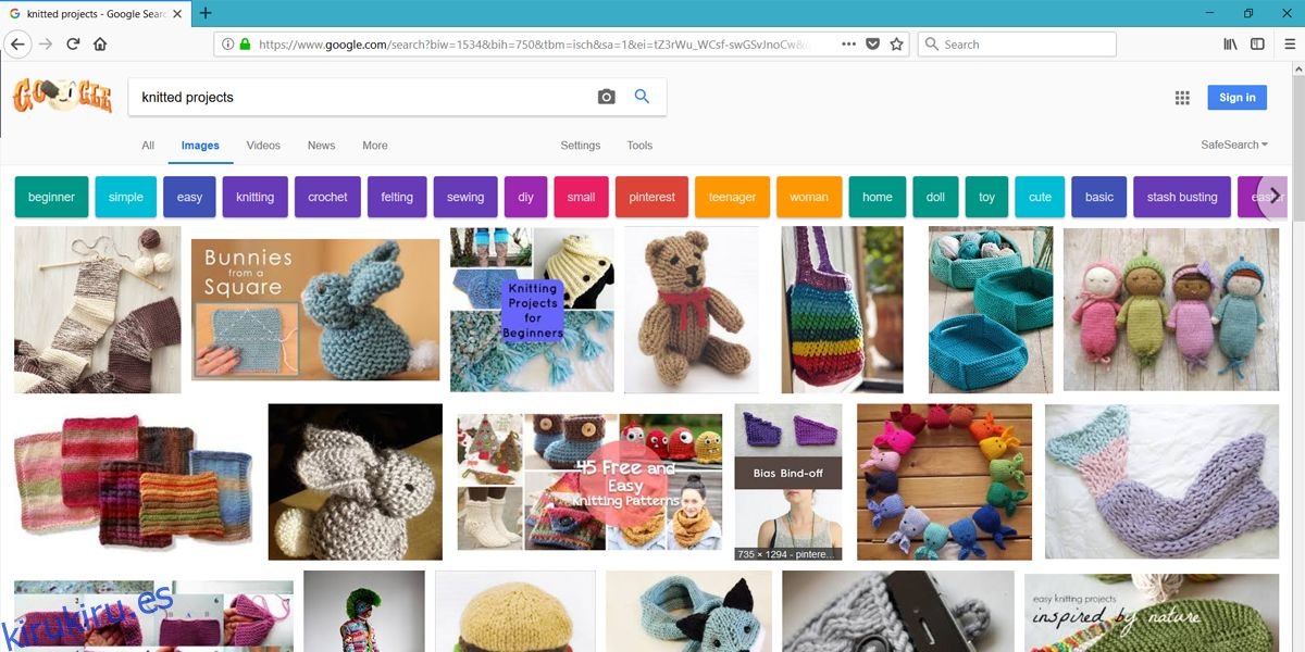 Cómo eliminar Pinterest de los resultados de búsqueda de Google